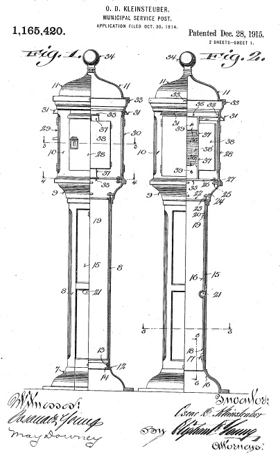 Combination Alarm System Diagram(United States Patent and Trademark Office)