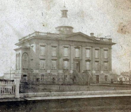 Courthouse circa 1865 (Courtesy of Dan Radig)