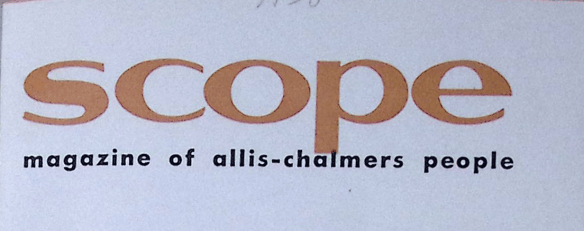 a-c scope: Magazine of Allis-Chalmers People